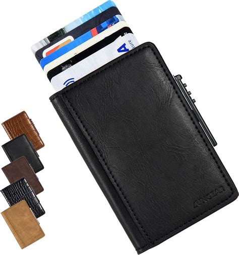 slim rfid pop up card wallet|slim minimalist wallet.